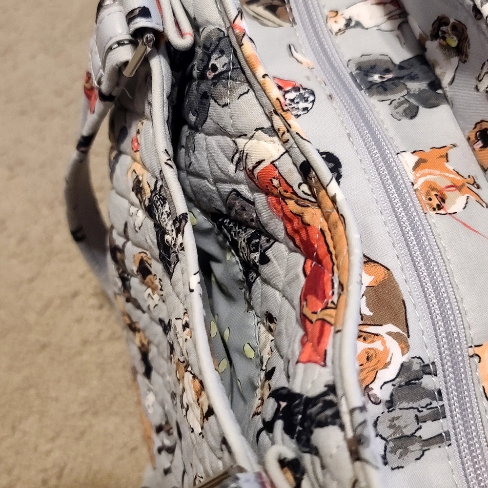 Vera Bradley, Dog Show Tote Bag - Grayish Blue - Picture 9 of 11